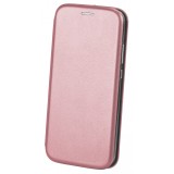 Husa Piele OEM Elegance Universala pentru Telefon 148 x 75 mm, Roz Aurie