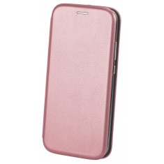 Husa Piele OEM Elegance Universala pentru Telefon 148 x 75 mm, Roz Aurie