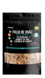 Fulgi de Ovaz Fini Fara Gluten cu Spirulina, Chia si Seminte de Canepa Bio 200 grame Niavis