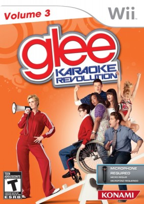 Joc Wii GLEE Karaoke Revolution Volume 3 Wii classic, mini, Wii U foto