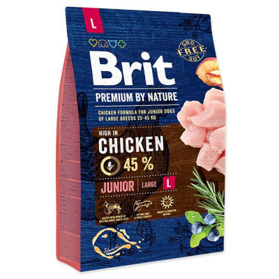 Brit Premium by Nature Junior Large 3 kg foto