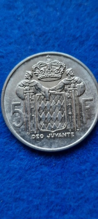 MONACO 5 FRANCS 1966 aunc