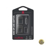 Adaptor SIM MaXlife 4in1 Negru