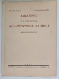 BULETINUL COMISIUNII MONUMENTELOR ISTORICE , PUBLICATIUNE TRIMESTRIALA , ANUL XVIII , FASC. 42 , OCTOMVRIE - DECEMVRIE 1924 , 1925