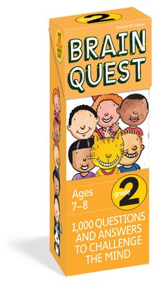 Brain Quest Grade 2, Revised 4th Edition: 1,000 Questions and Answers to Challenge the Mind foto