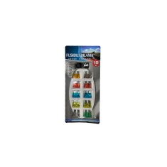 Set 10 sigurante auto cu clema Premium tip NOVA Cod: T105 Zinc Automotive TrustedCars