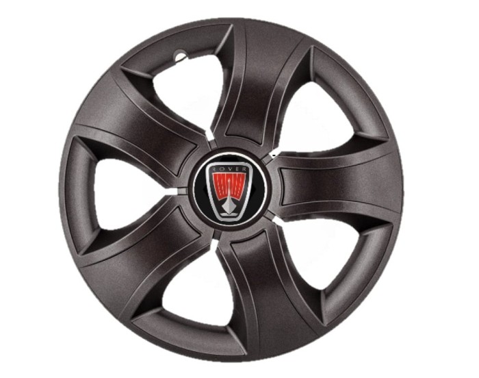 Set 4 capace roti Bis Negru R16 pentru gama auto Range Rover