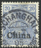 CHINA --- Birouri germane &icirc;n China --- REICHSPOST &icirc;n China 1905 / SCHANGHAI, Stampilat