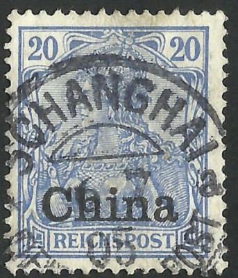 CHINA --- Birouri germane &amp;icirc;n China --- REICHSPOST &amp;icirc;n China 1905 / SCHANGHAI foto