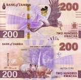 ZAMBIA 200 kwacha 2024 UNC!!!