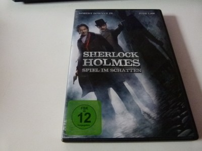 Sherlock Holmes, dvd foto