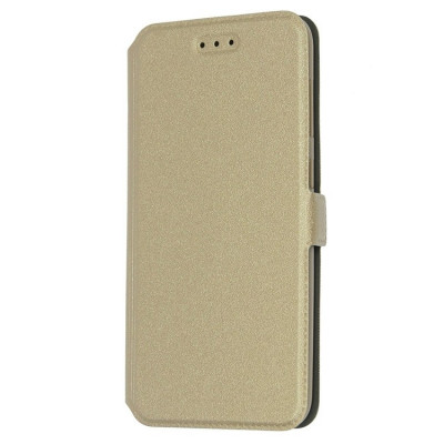 Husa Pentru ASUS ZenFone 2 ZE551ML - Leather Pocket TSS, Auriu foto