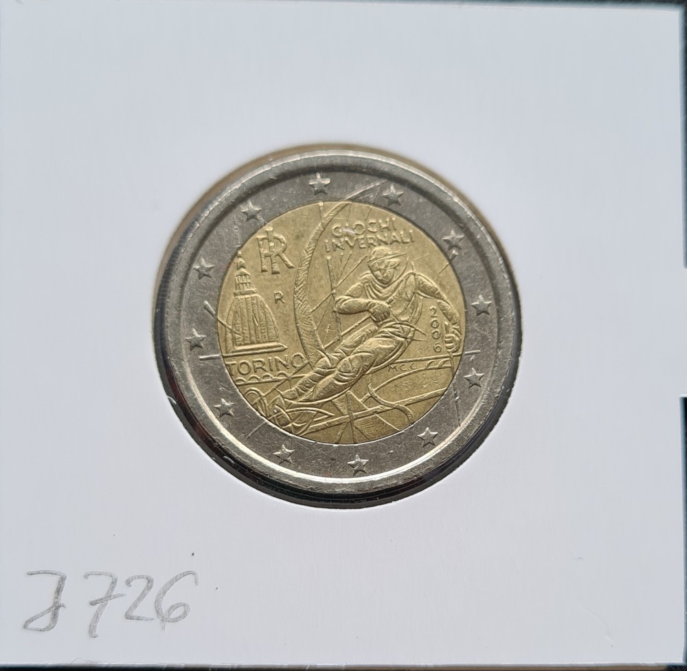 Italia 2 euro 2006 Torino arhiva Okazii.ro