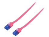 Patch cord RJ45 Cat 6a U/UTP, 2 m, roz