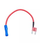 Siguranta MINI 10A 32VDC auto 10.9mm Mini cu cablu conector OPTIFUSE