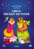 Cumpara ieftin Carte de colorat cu povești. Ursul păcălit de vulpe - Paperback - Eurobookids