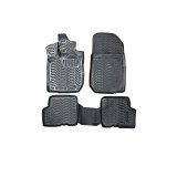 Covoare cauciuc stil tavita Dacia Logan I 2004-2012/ Sandero I 2008-2012 Cod: 3D 61537​​​​​​​​​​ / A10