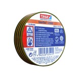 Banda 20m izolatoare TESAFLEX galben/verde, Tesa