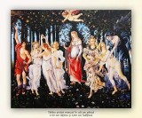 La primavera - ulei pe panza 170x140cm repro Sandro Botticelli - LA COMANDA