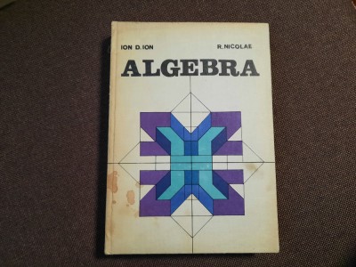 ALGEBRA - ION D. ION P4 foto