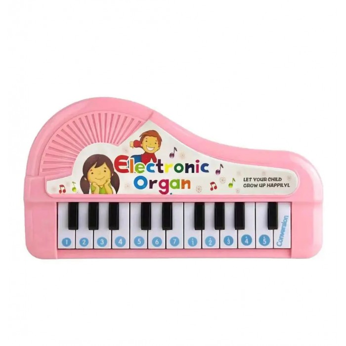 Jucarie muzicala cu pian, Pentru Copii, Jucarie Educationala Instrumente Muzicale, 24 x 14 cm