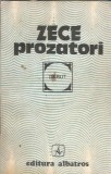 Carte Zece Prozatori Debut Editura Albatros 1987 Brosata Format 14x21 Literatura Romana Straina Proza Critica Literara Editie Veche