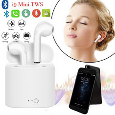 Casti i9 Wireless Bluetooth 4.2 High Definition Music Microfon Telefon - 158 foto