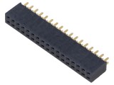 Conector şiruri pini mamă PIN 34 2,54mm aurit THT SAMTEC