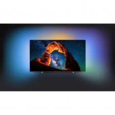 Televizor ph 55oled803/12 oled 55 smart tv 4k uhd 3840x2160 ambilight 3 laturi muzica ambilight foto