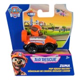 PATRULA CATELUSILOR PUP SQUAD RACERS AIR RESCUE VEHICUL METALIC ZUMA SCARA 1 LA