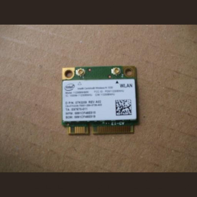 Mini Card WIFI Dell Inspiron N7110 DP/N 7KGX9 foto