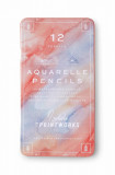 Printworks set de creioane &icirc;ntr-o cutie Aquarelle (12-pack)