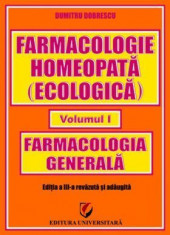 Farmacologie homeopata (ecologica) - Vol. 1 foto