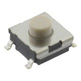 Microintrerupator, 6x6mm, OFF-(ON), SPST-NO, OMRON OCB, B3FS1012P, T156528