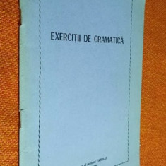 Exercitii de gramatica clasele 7 si 8 - Stefan Gencarau