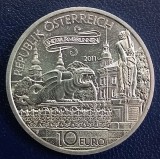 (S) MONEDA DIN ARGINT AUSTRIA - 10 EURO 2011 - LINDWORM-UL DIN KLAGENFURT, TIRAJ 30.000 BUC