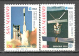 San Marino.1991 EUROPA-Cosmonautica SE.784, Nestampilat