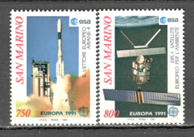 San Marino.1991 EUROPA-Cosmonautica SE.784 foto