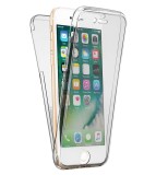 Cumpara ieftin Husa iPhone 8 Full TPU 360 grade Fata Spate Transparenta