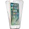 Husa Full TPU 360&deg; fata si spate compatibila iPhone 8, Transparent