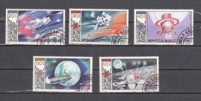 A12 S5 6 - Timbre foarte vechi - Mongolia - statii spatiale foto