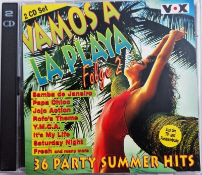 various - Vamos A La Playa. frolge 2 NM / NM dublu cd muzica euro dance foto