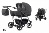 Carucior 2 in 1 pentru gemeni Mikado Goldstar GS-15