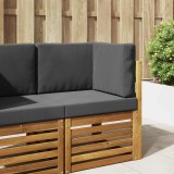 vidaXL Perna pentru canapea de exterior 3 pcs Antracit Poliester 900744
