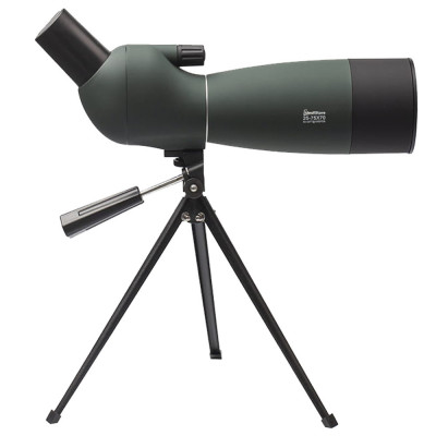Luneta astronomie IdeallStore&amp;reg;, Space Agent, 25-75x70, zoom optic, 37 cm, verde inchis, trepied inclus foto