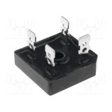 Punte redresoare monofazată DC COMPONENTS 400V 35A BR-25
