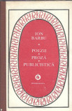 Poezii. Proza. Publicistica - Ion Barbu (colectia Patrimoniu)