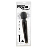 Aparat Masaj Rechargeable Power Wand, Negru, incarcare USB, 24 Vibratii#