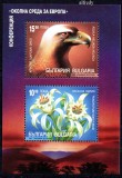 BULGARIA 1995, Flora, Fauna, Pasari, bloc neuzat, MNH, Nestampilat