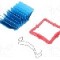 Radiator extrudat, aluminiu, 27mm x 27mm, albastru, Advanced Thermal Solutions - ATS-50270G-C1-R0